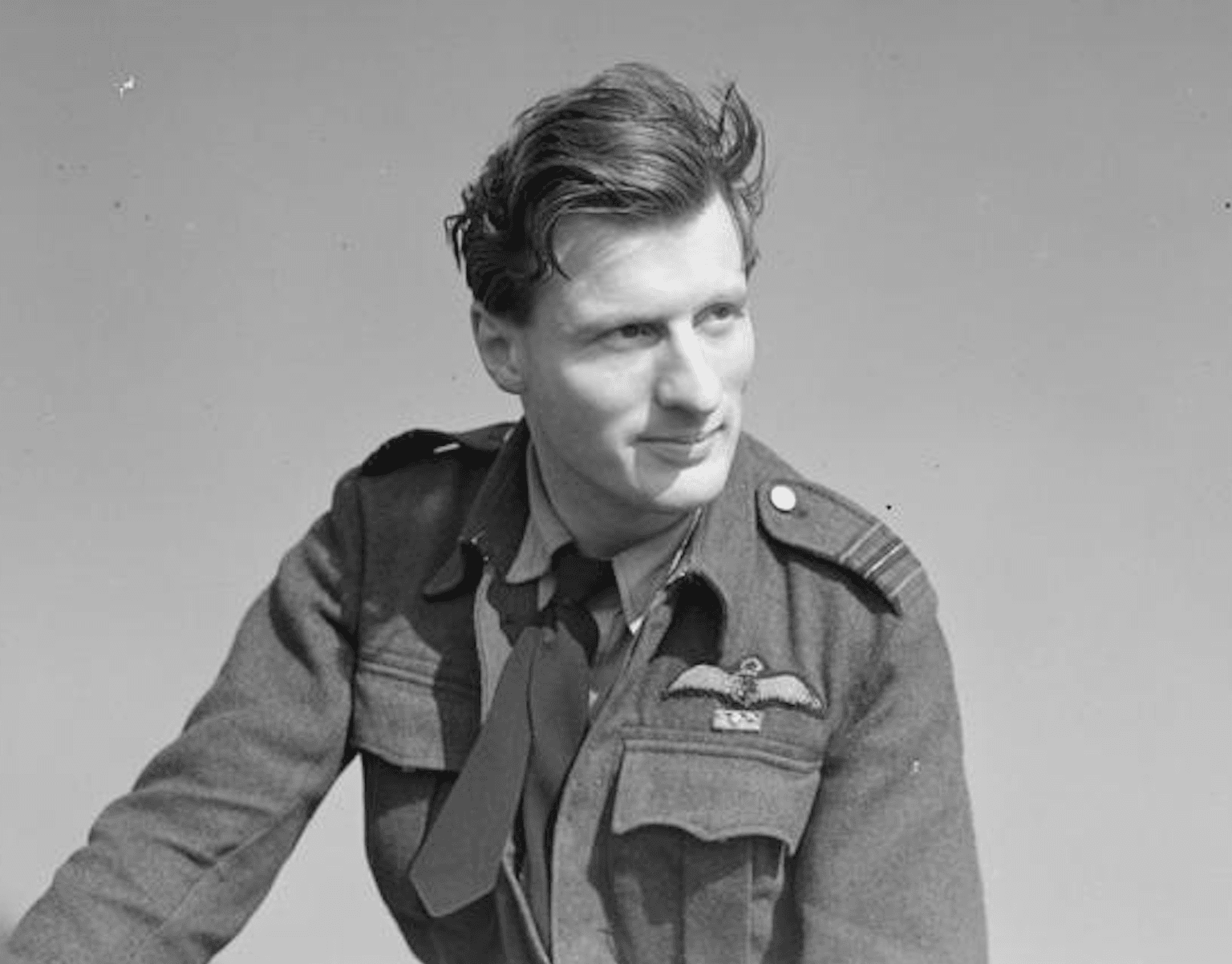 Tom Dalton-Morgan in RAF uniform